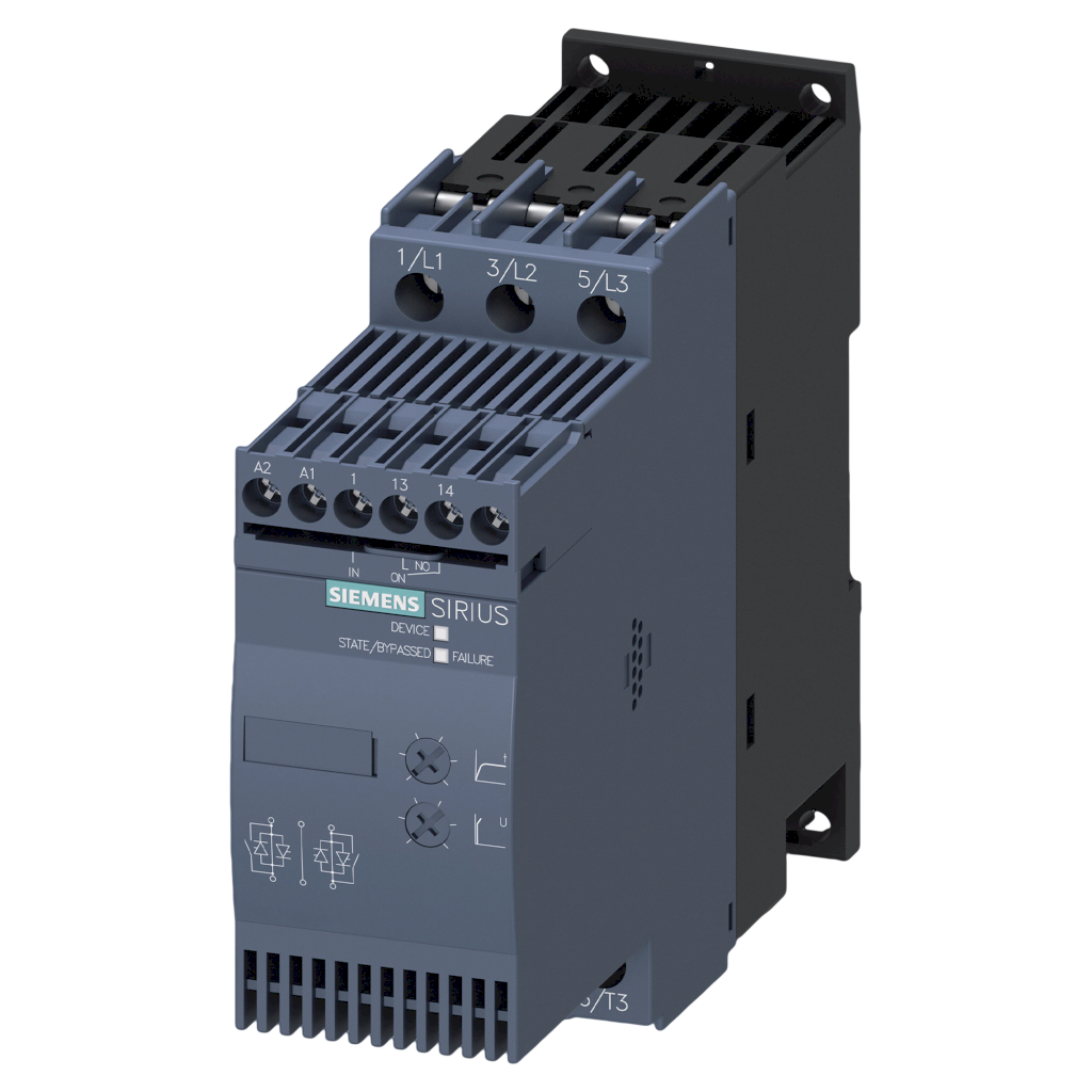 [16370] Arrancador Suave 3RW30 Basic STD 110-220VCA/VCC 38A 18,5kW/25HP Siemens