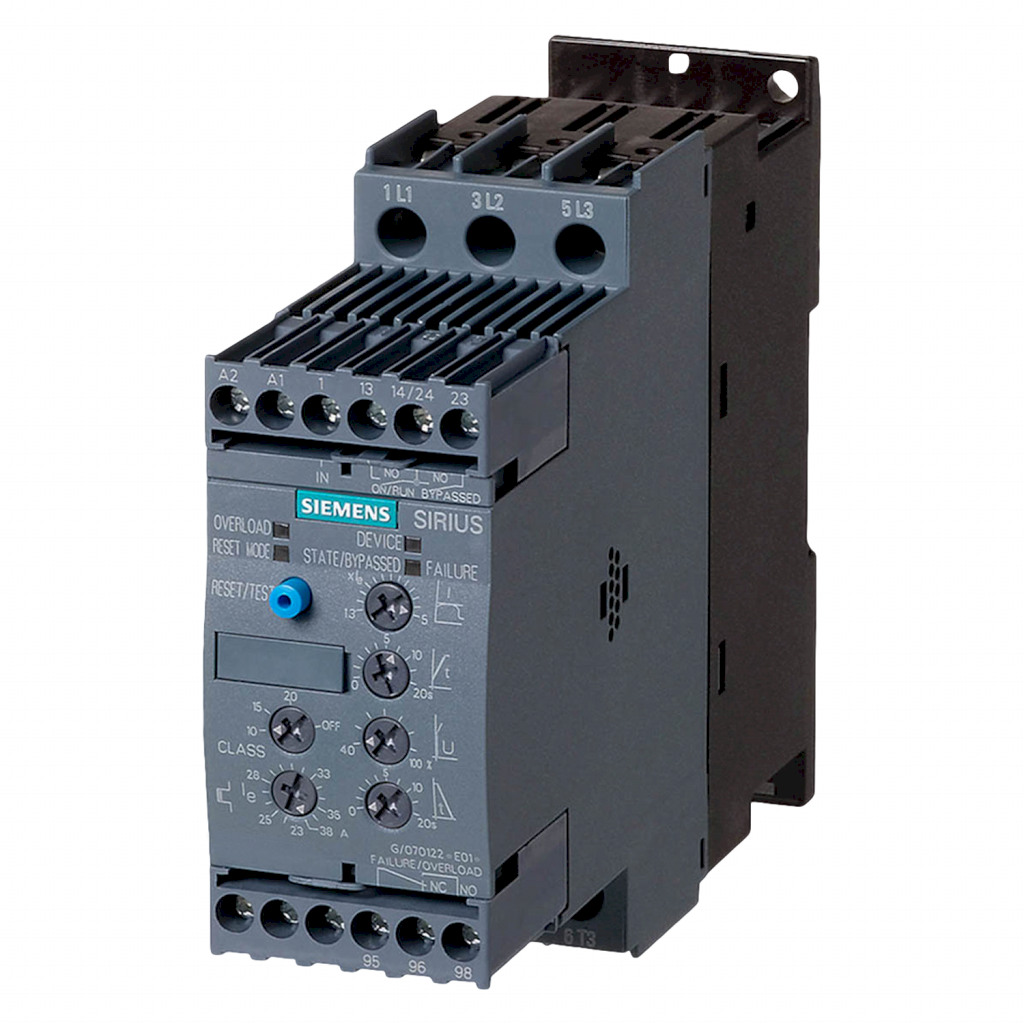 [16372] Arrancador Suave 3RW40 Basic 110-220VCA/VCC 13A 5,5kW/7,5HP Siemens