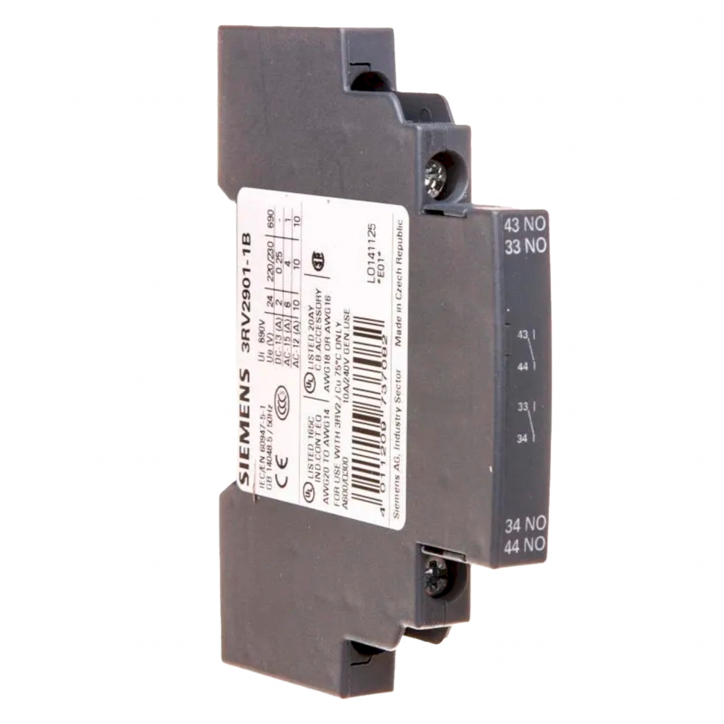 Contacto P/GM Innovation Tornillo Lateral 3RV2 2NA Siemens