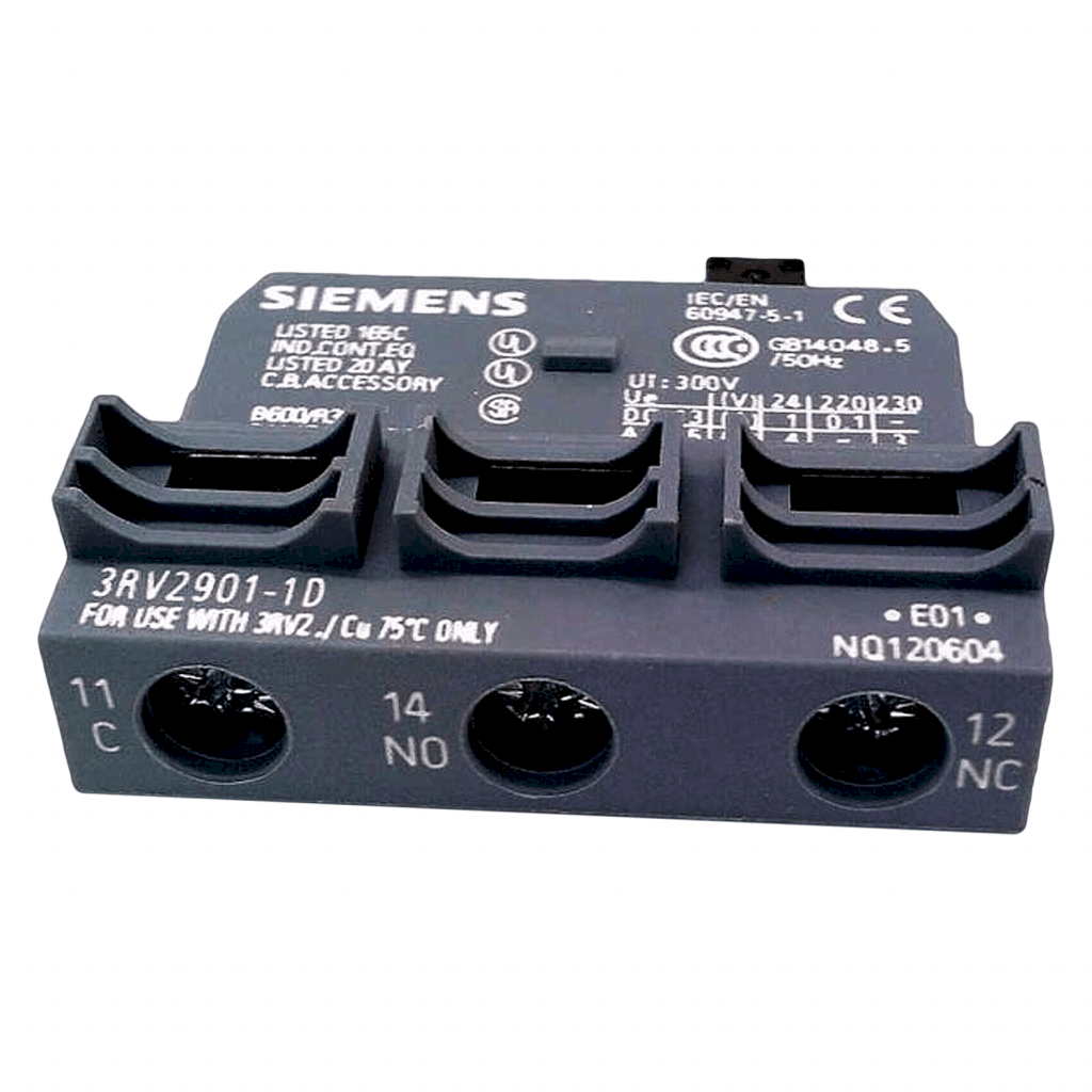 Contacto P/GM Innovation Tornillo Lateral 3RV2 1CO Siemens