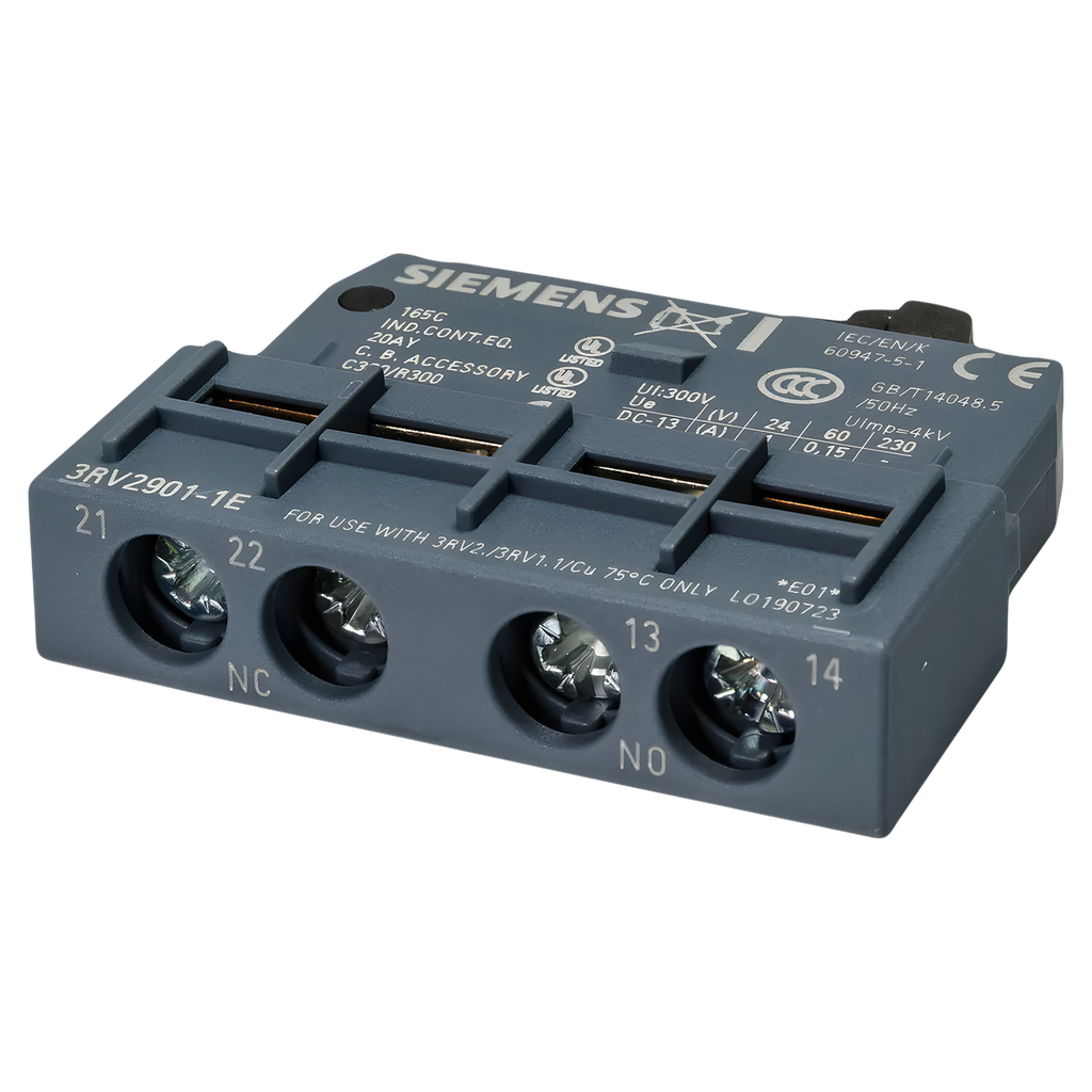 [25182] Contacto P/GM Innovation Tornillo Frontal 3RV2 1NA+1NC Siemens