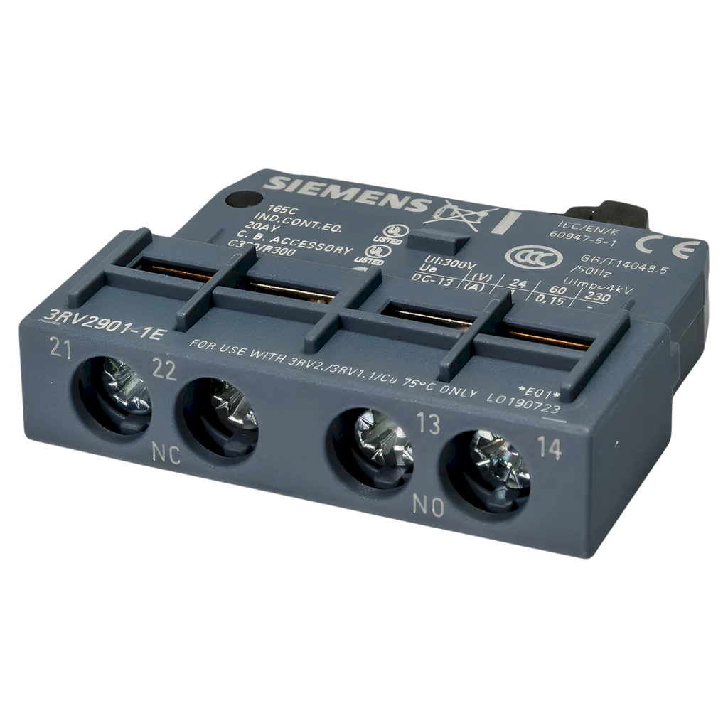 [25182] Contacto P/GM Innovation Tornillo Frontal 3RV2 1NA+1NC Siemens