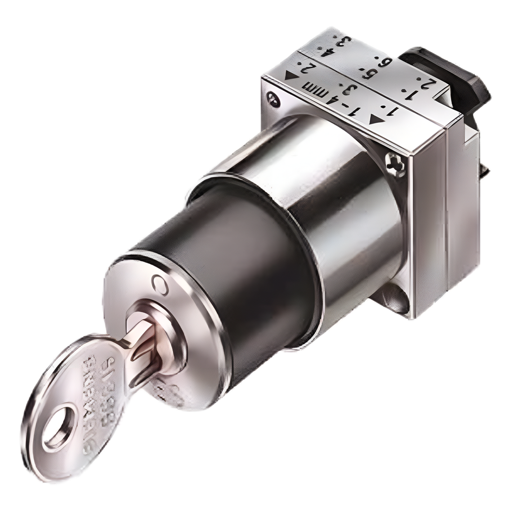 [356] Cerradura 3SB Metálica 2 Posiciones C/Retención Llave Ext0 Siemens