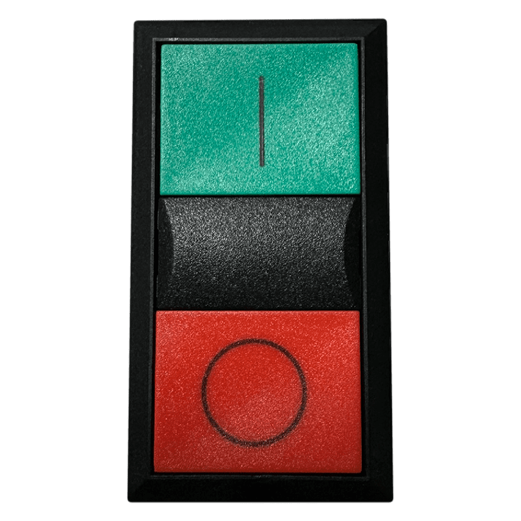 [13584] Cabezal Pulsador 3SB Doble S/Soporte Rojo/Verde Siemens