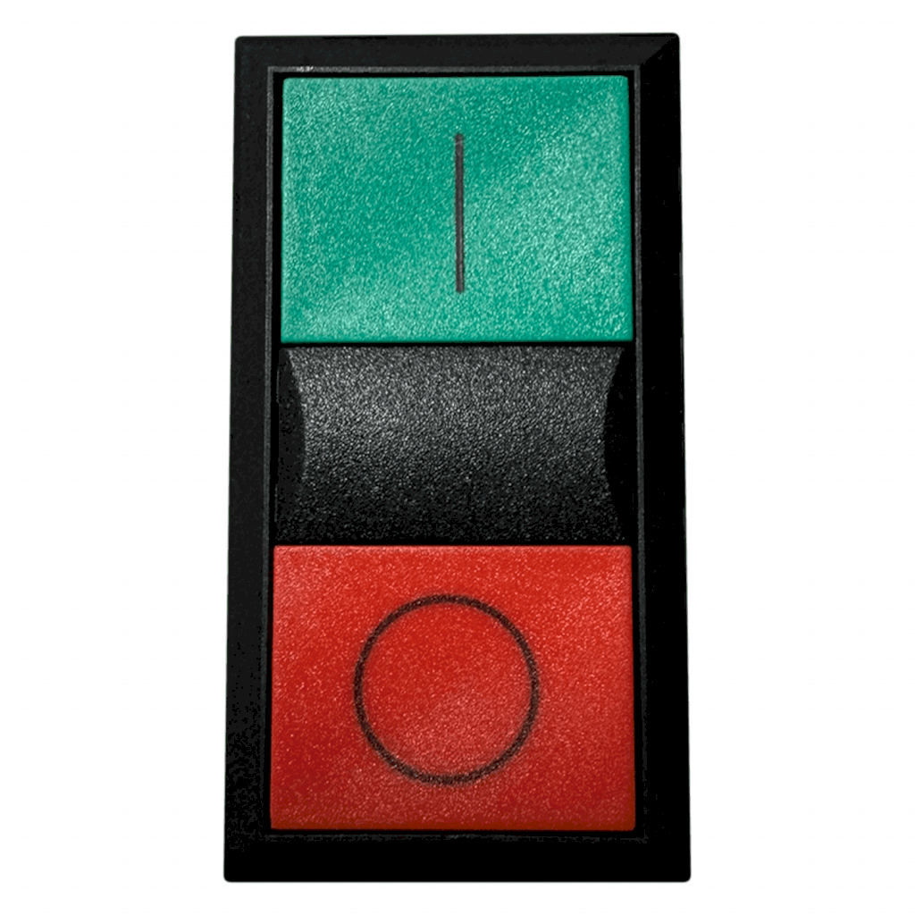 [13584] Cabezal Pulsador 3SB Doble S/Soporte Rojo/Verde Siemens