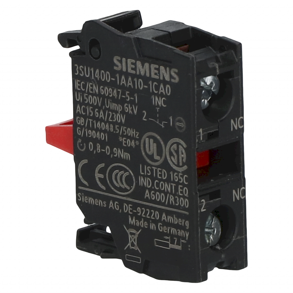 Bloque de Contactos 3SU ACT 1NC Siemens