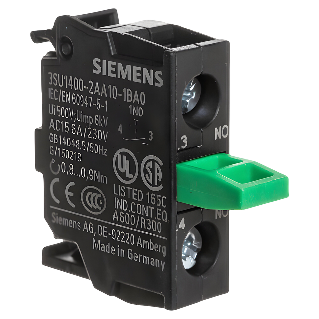 [24173] Bloque de Contactos 3SU ACT 1NA P/Caja Siemens