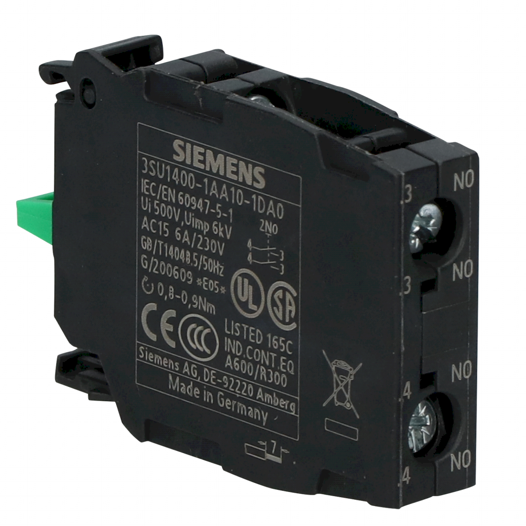 Bloque de Contactos 3SU ACT 2NA Siemens