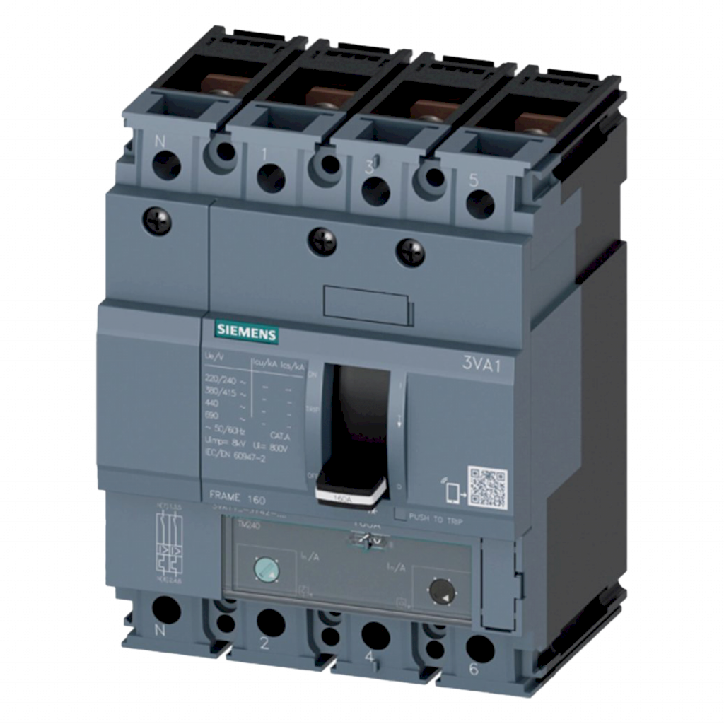 Interr. TM240 4P 50A 690VCA/600VCC Siemens