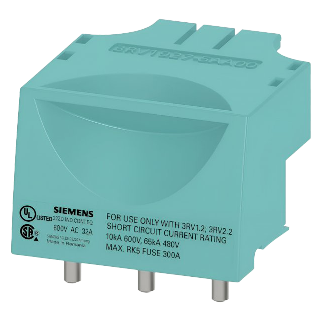 [25160] Conector Innovation a Tornillo P/3RV2 16A 600VCA Siemens