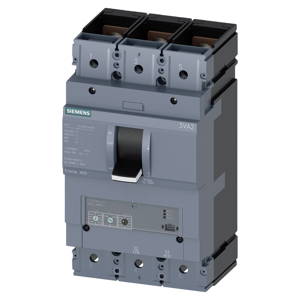 [17110] Interr. ETU320LI 3P 400A 690VCA Siemens