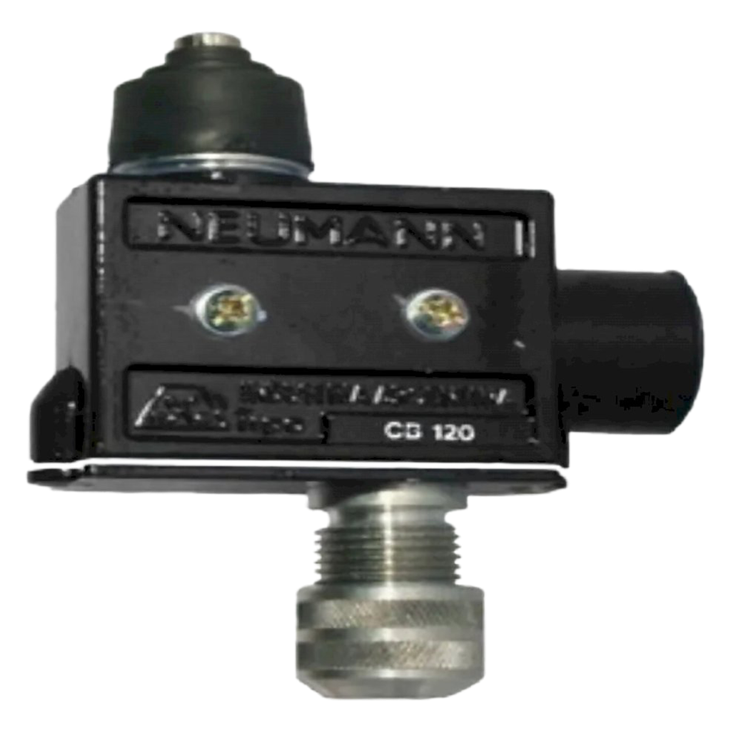 [3] Límite de Carrera Micro CB-120 Pistón Metálico Fuelle 1NA+1NC S:BSC Inferior Neumann