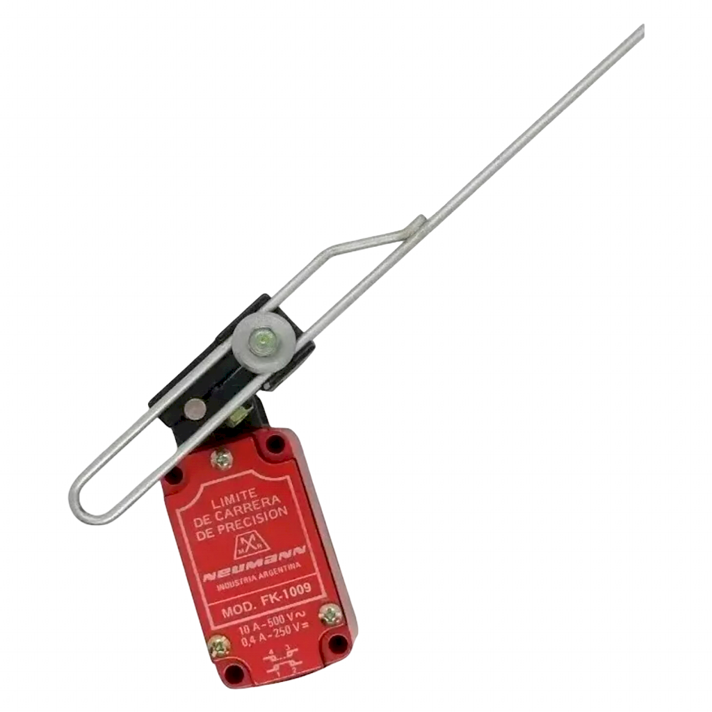 [39] Límite de Carrera FK 1009 Metal Varilla Metal Reg 1NA+1NC Neumann