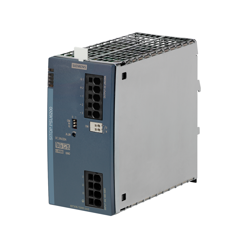 [33071] Fuente Trifásica PSU6200 E:400/500 S: 24VCC 20A Siemens