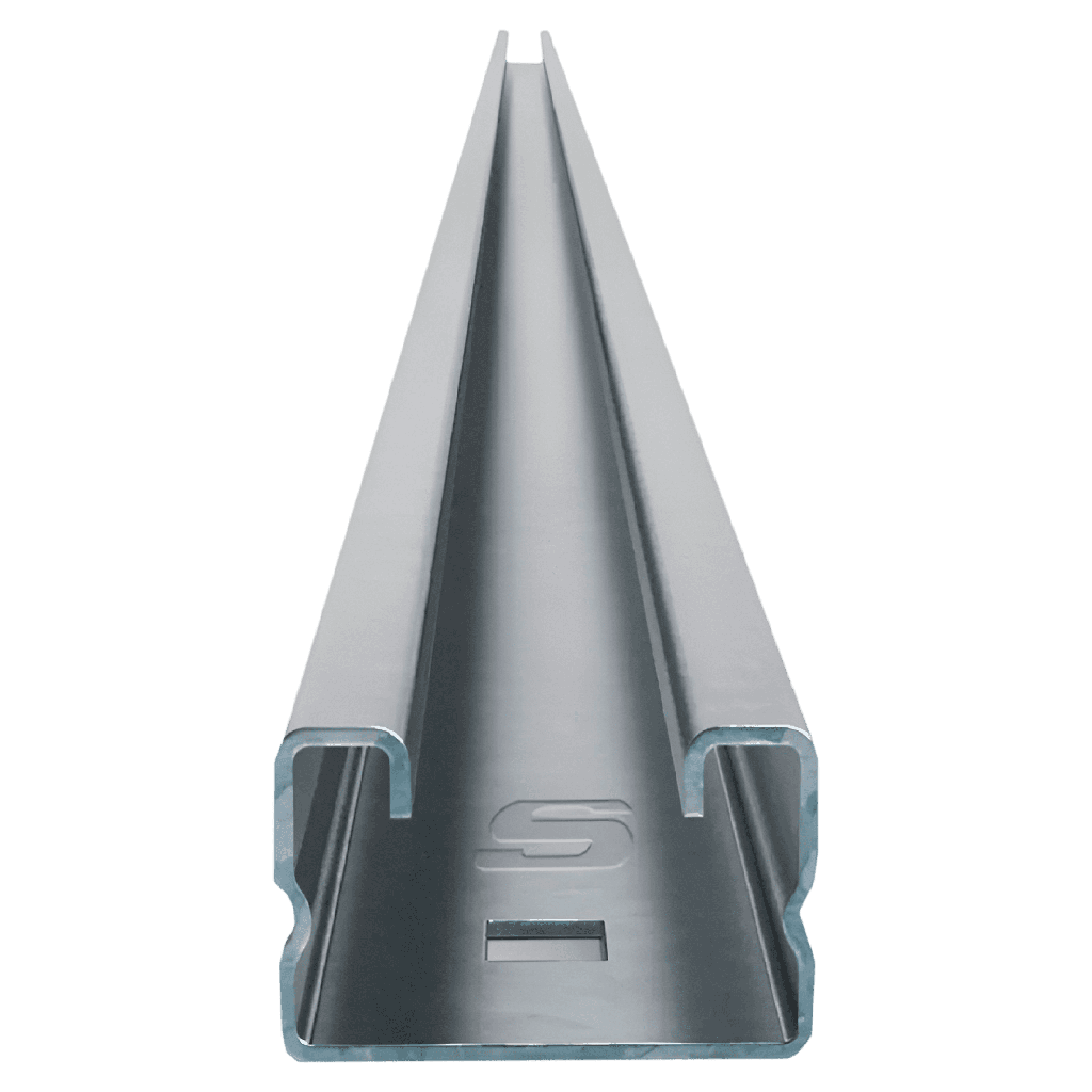 [3196] Perfil C 44x28 PC-02 Cincado Chapa 18 Samet