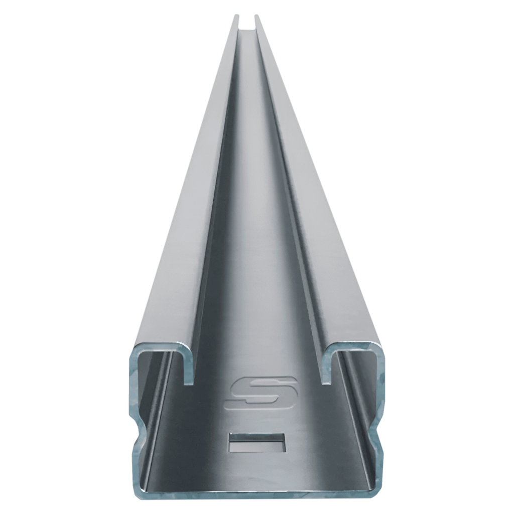 [3196] Perfil C 44x28 PC-02 Cincado Chapa 18 Samet