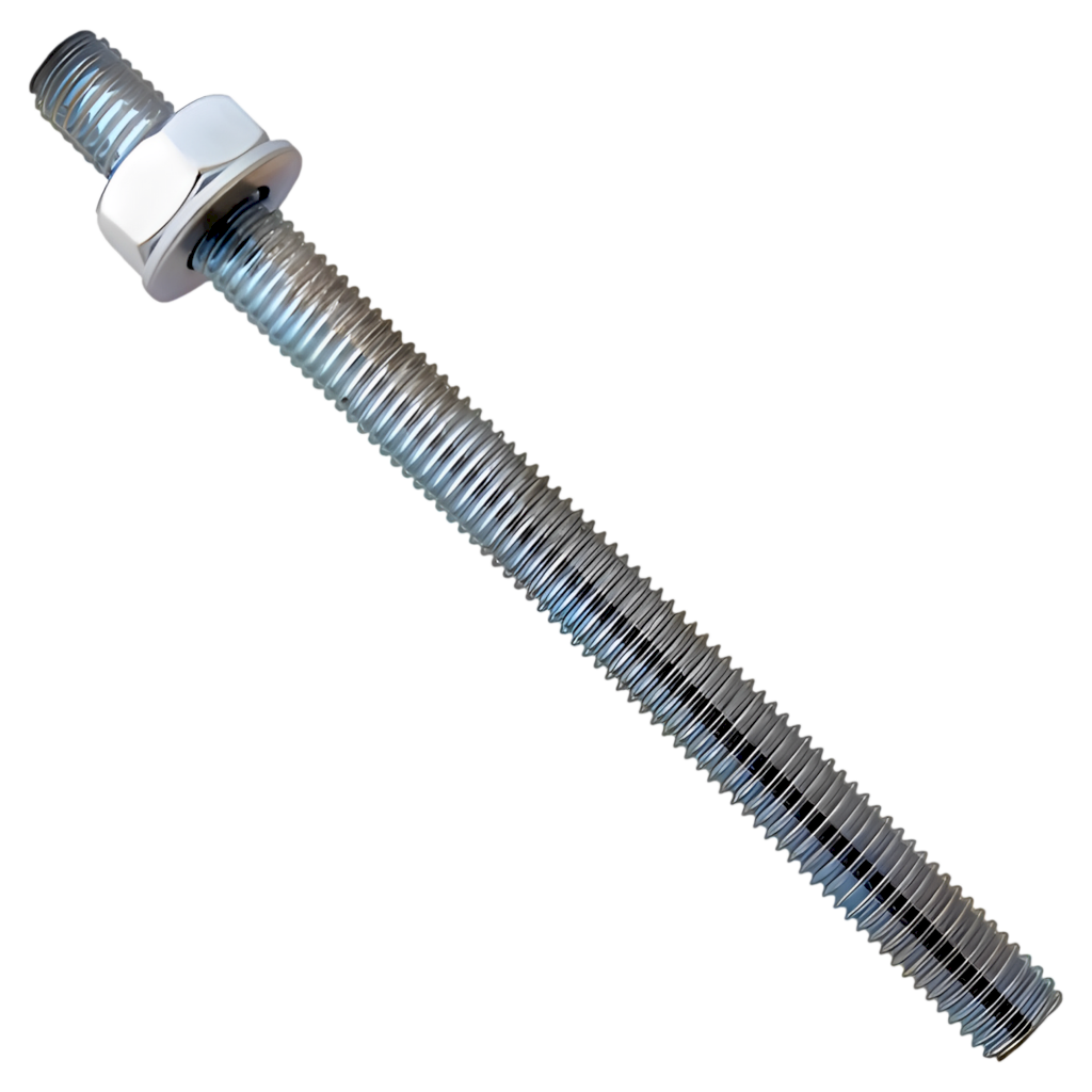 [3310] Varilla Roscada 1/4" Hierro Zincado Samet