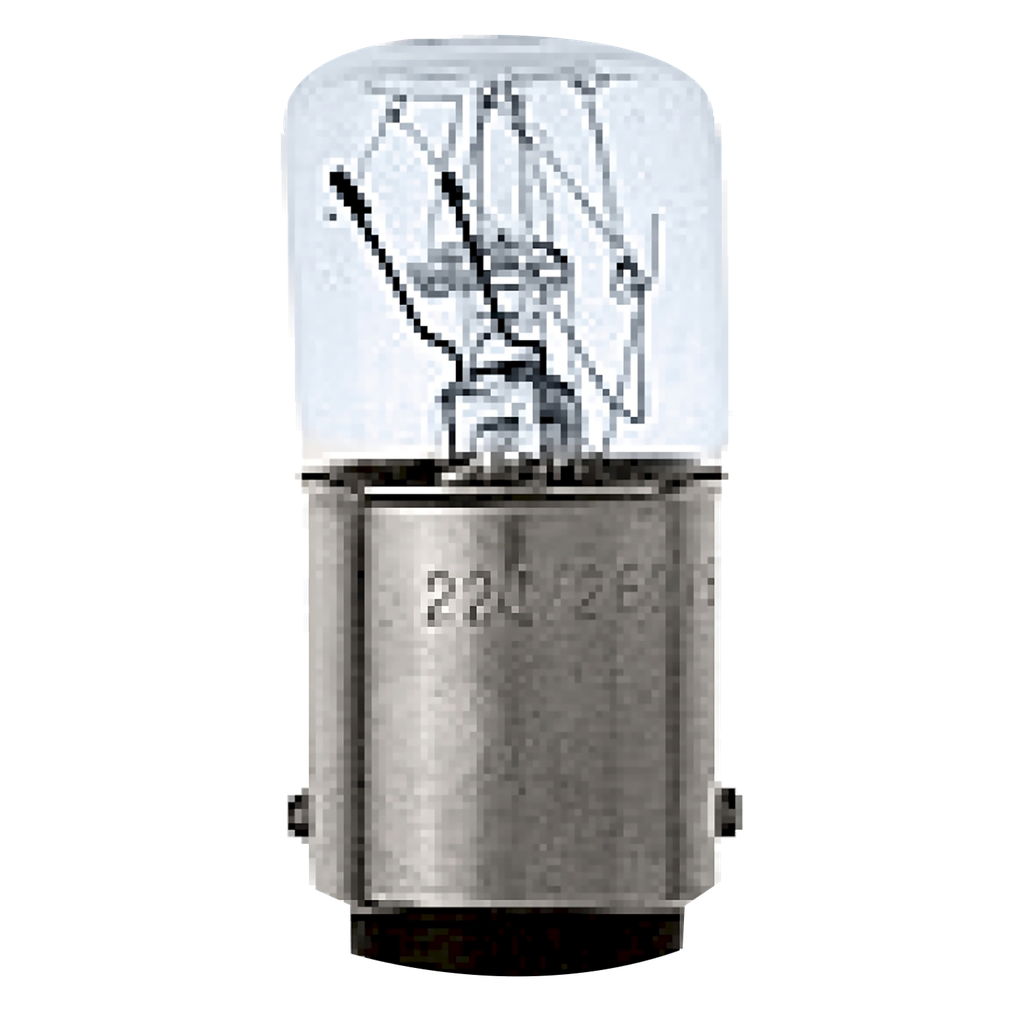 [4753] Lampara Incandescente 8WD4 P/Columnas BA15D 24VCA/VCC Naranja Siemens