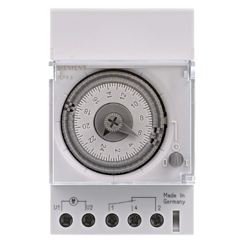 [10333] Reloj Sentron Interruptor Horario A Lengüeta 1NA + 1NC Estandar Siemens