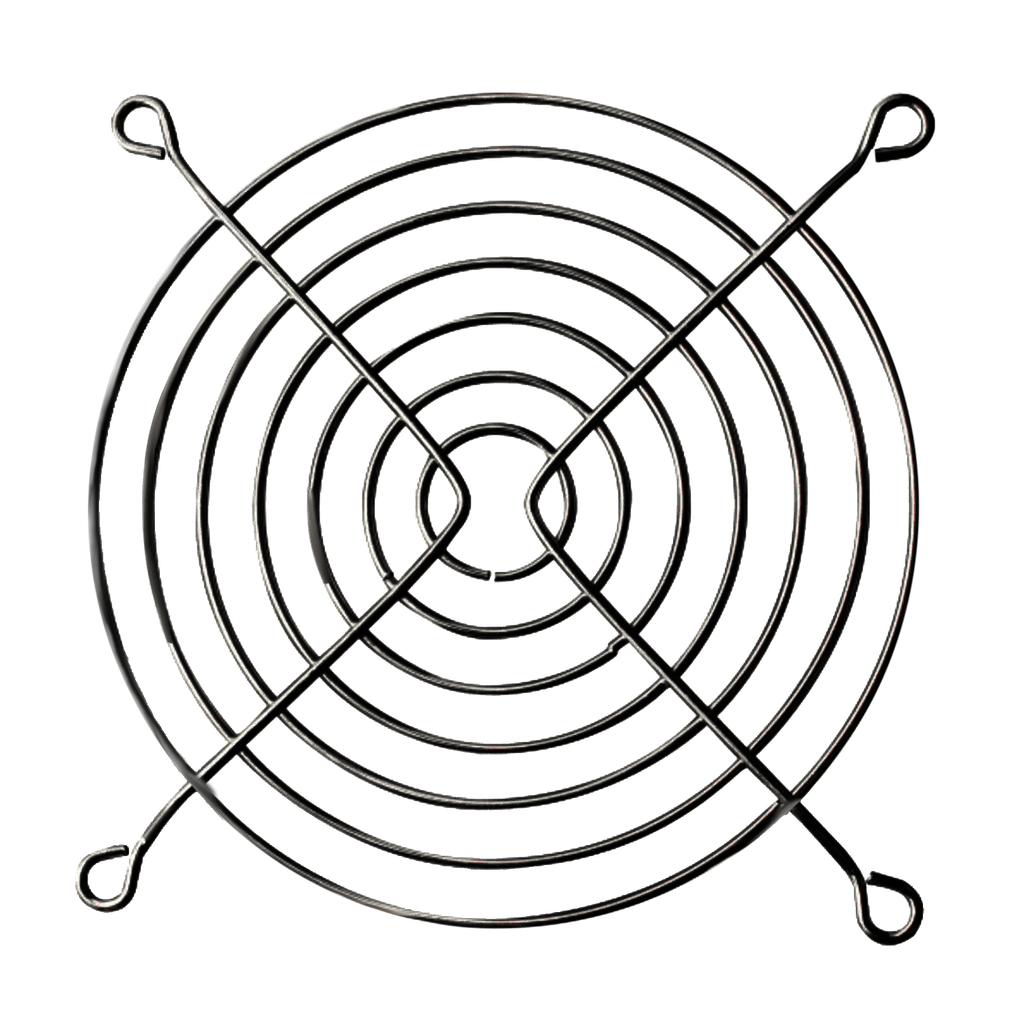[6588] Reja Metálica P/Protección Ventilador 4" Ext: 120x120mm Electronica