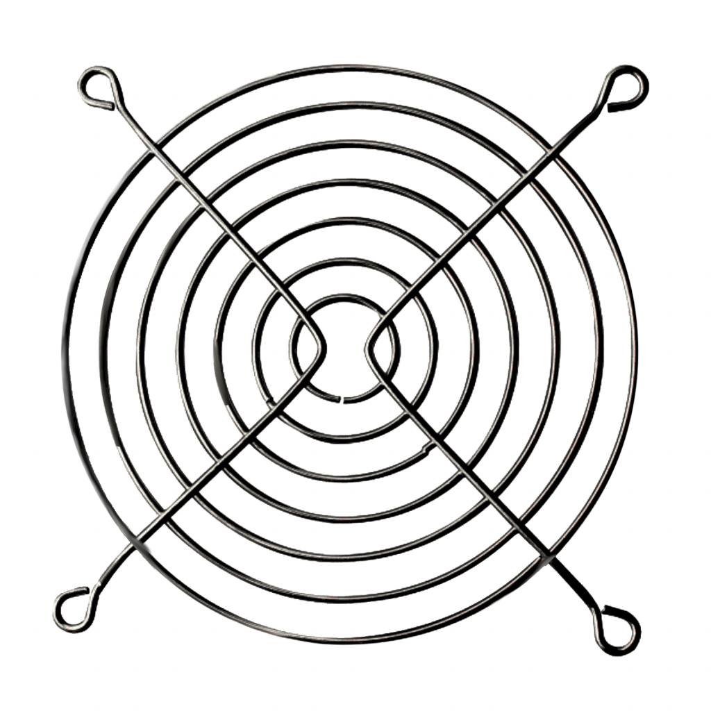 [6588] Reja Metálica P/Protección Ventilador 4" Ext: 120x120mm Electronica