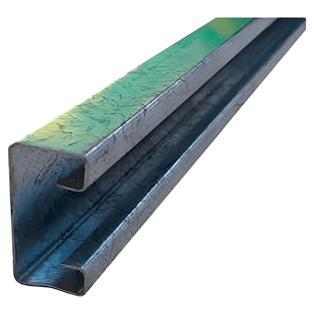 [371] Riel Zingrip 28x44x1220mm Tipo C 1,22Mts Samet