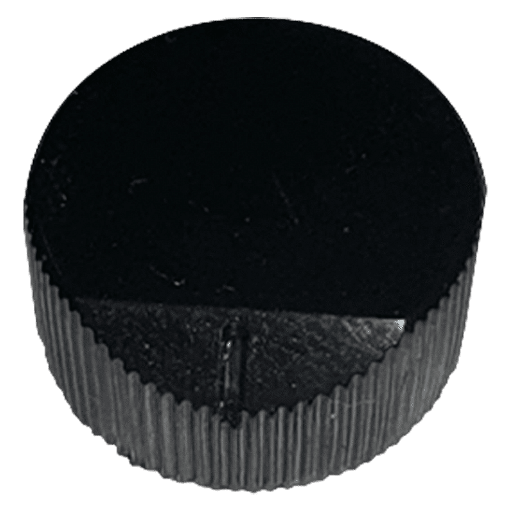 [5894] Perilla P/Potenciometro de Eje Estirado Negro Electronica