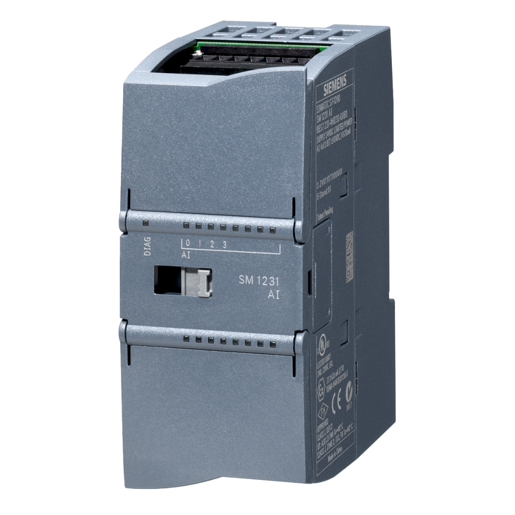 [17674] Módulo S7-1200 4 E/Analog. Bornera a Tornillo Montaje Riel DIN 24VCC Siemens