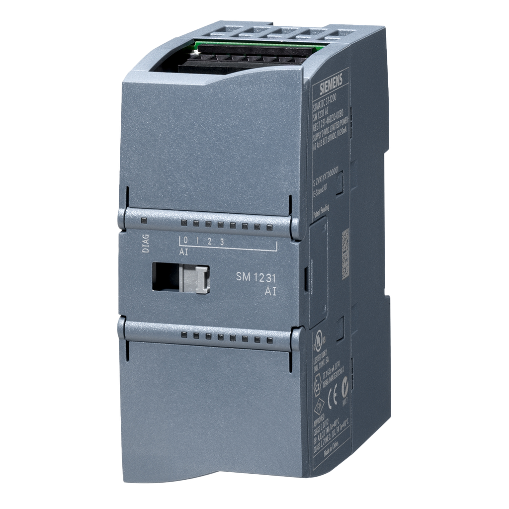 [18109] Módulo S7-1200 SM1231 8 E/Analog. Bornera a Tornillo Montaje Riel DIN 24VCC Siemens