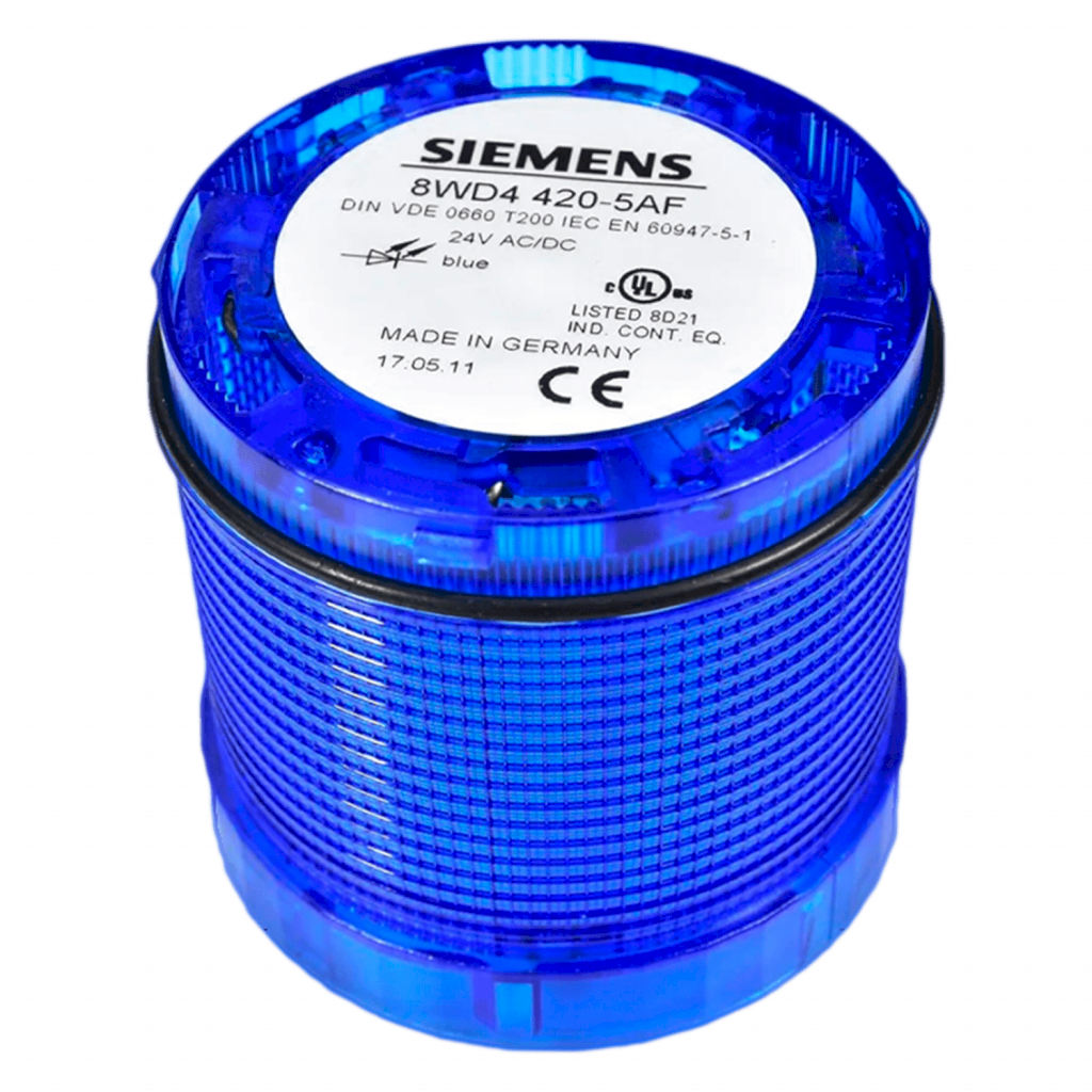 Elemento de Luz Permanente 8WD44 C/Led Azul Siemens