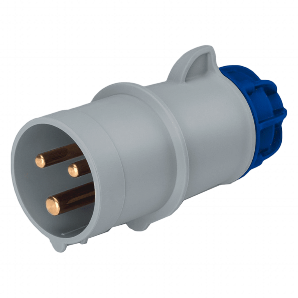 [20100] Ficha Industrial Móvil 3P 16A 220V IP44 Scame