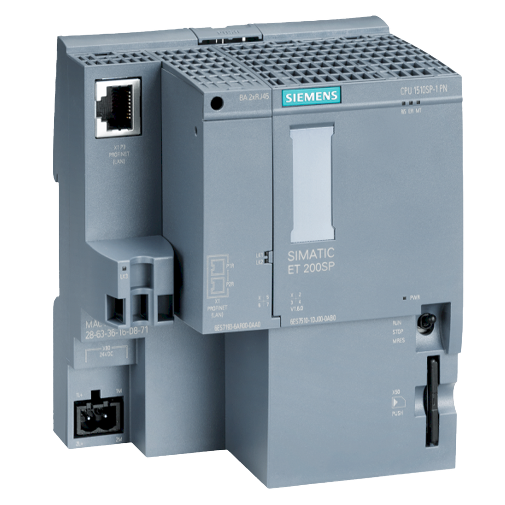 [21294] CPU ET200SP 1510SP-1 PN 100/750KB 1xPN- S/BUS AD 100347651