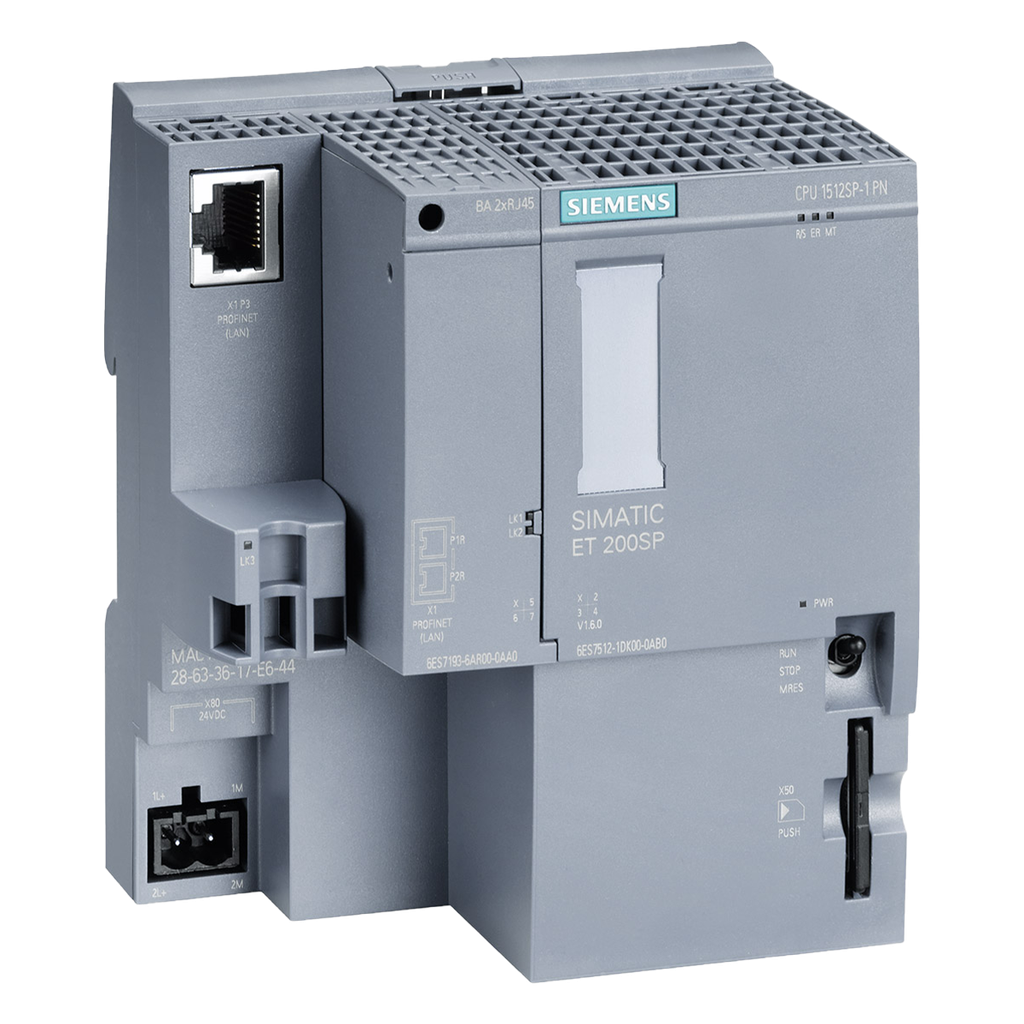 [21295] CPU ET200SP 1512SP-1PN 200KB/1MB 1xPN-S/BUS ADAP 100347652