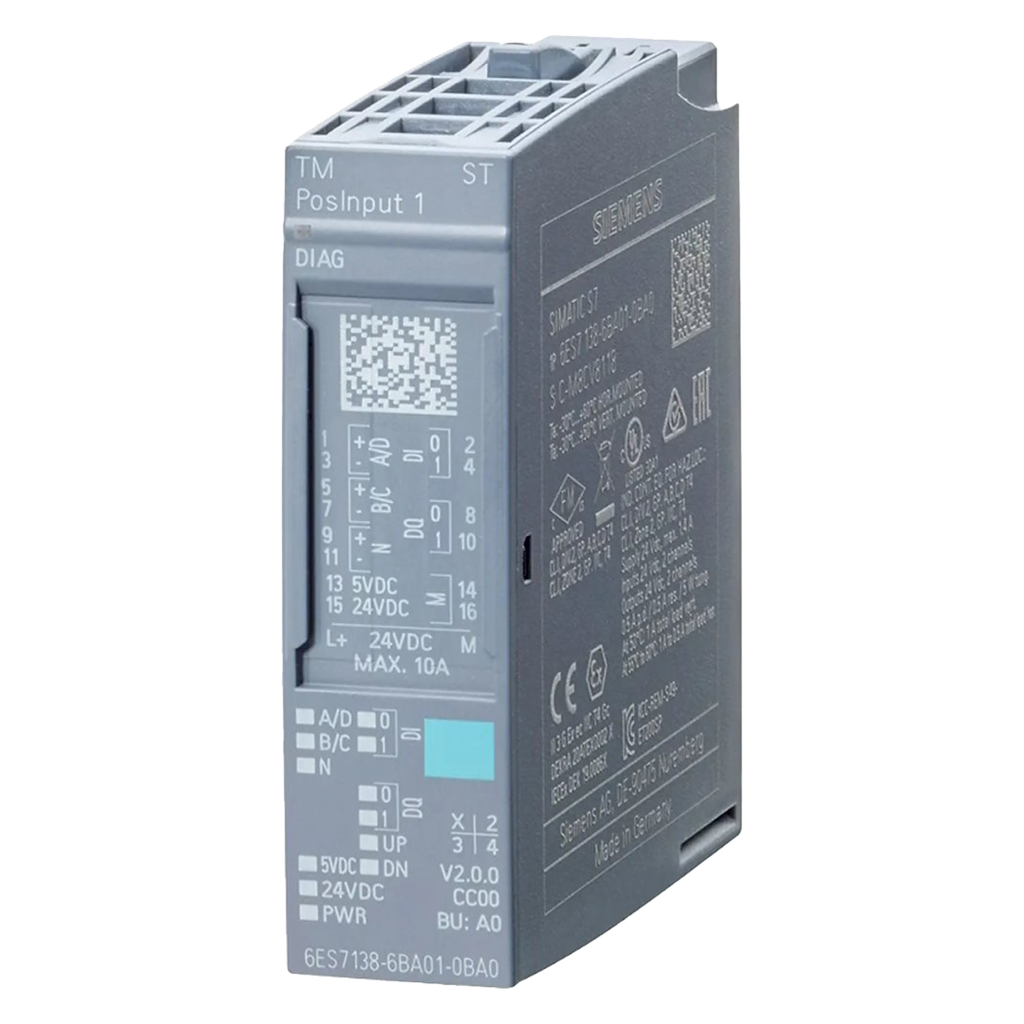 [21299] Módulo ET200SP Contador 3ED + 2SDT 24VCC/200kHz Siemens