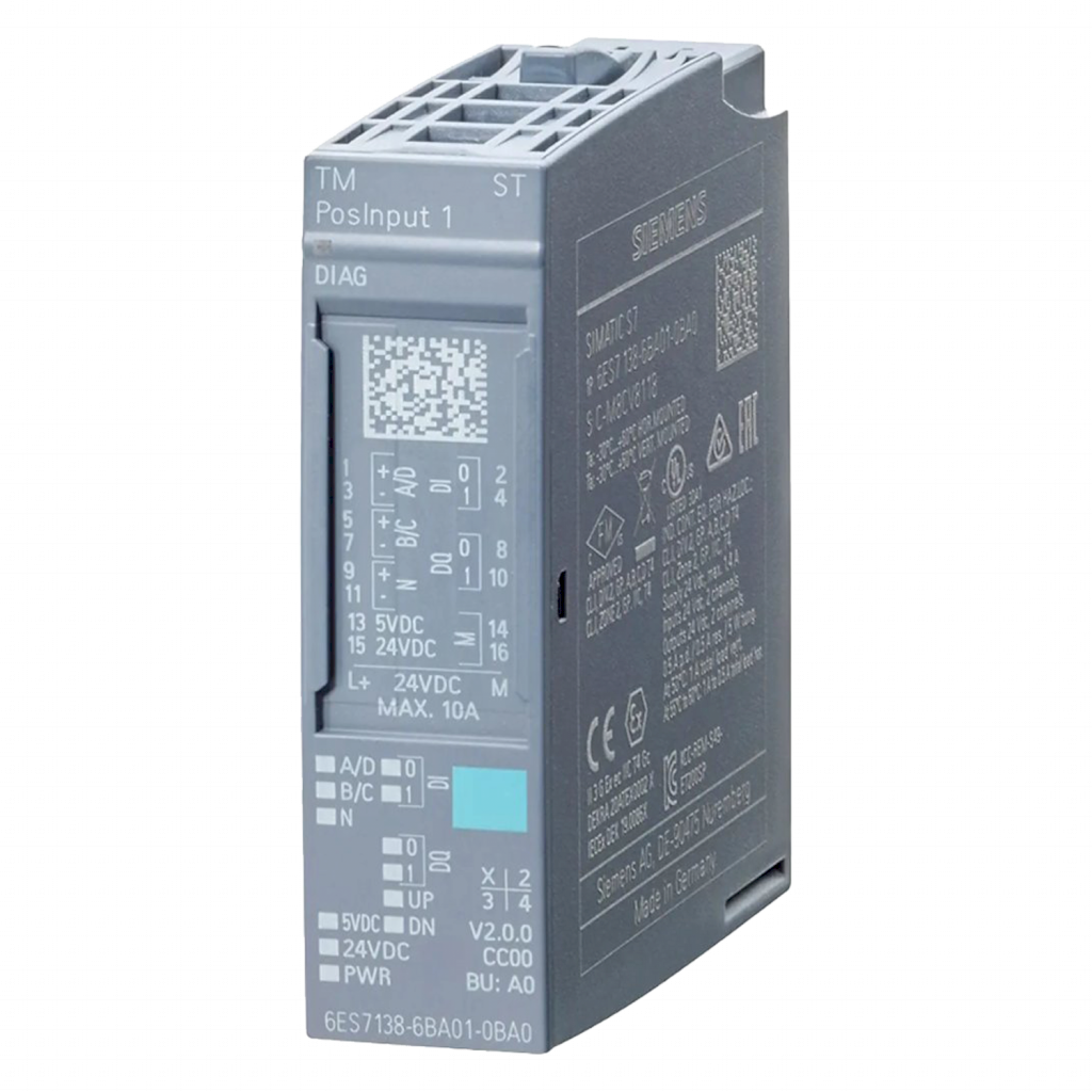 Módulo ET200SP Contador 3ED + 2SDT 24VCC/200kHz Siemens