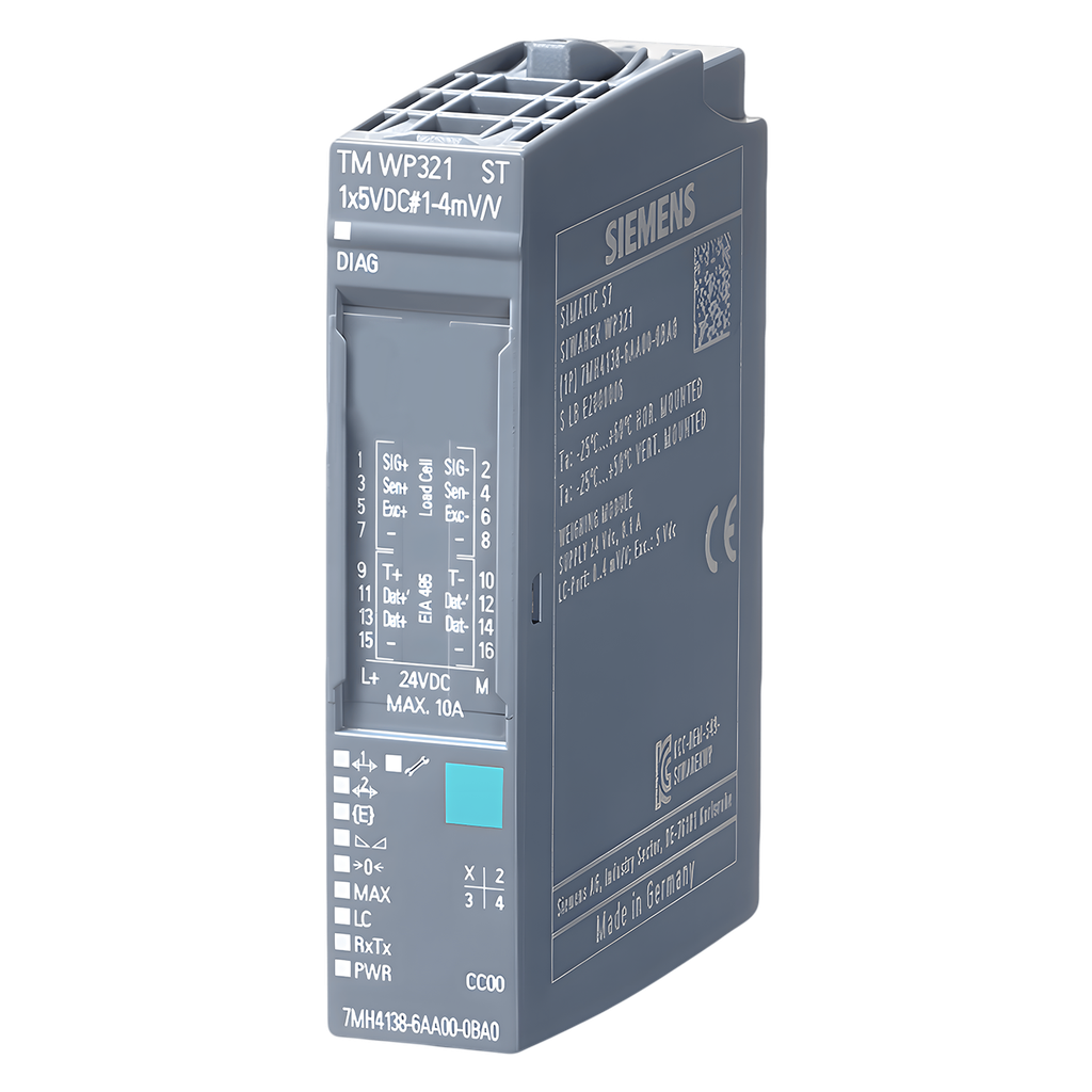 [21304] Módulo de Pesaje ET200SP P/Periferia Distribuida Conector Alime. Bus/Distribucion Bus Siemens