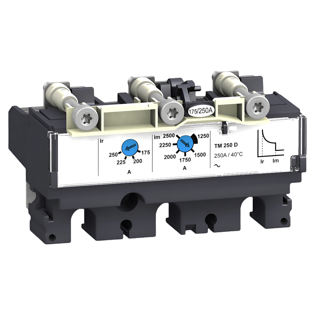[21811] Relé Compact NSX(100 a 250) Unidad de Disparo Electrónica Regulable Hasta 690VCA 250A Schneider Electric