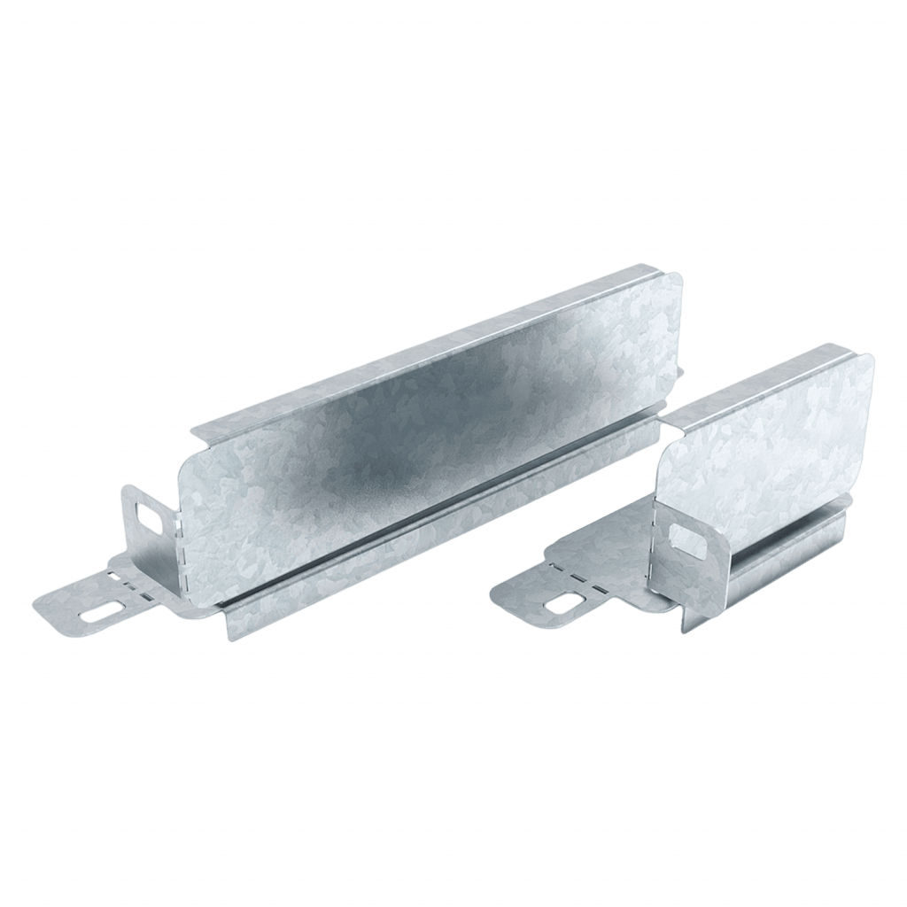 Reducción Perforada Simple Ancho 100mm Ala 50mm Espesor 0,7mm Chapa Zincada Samet