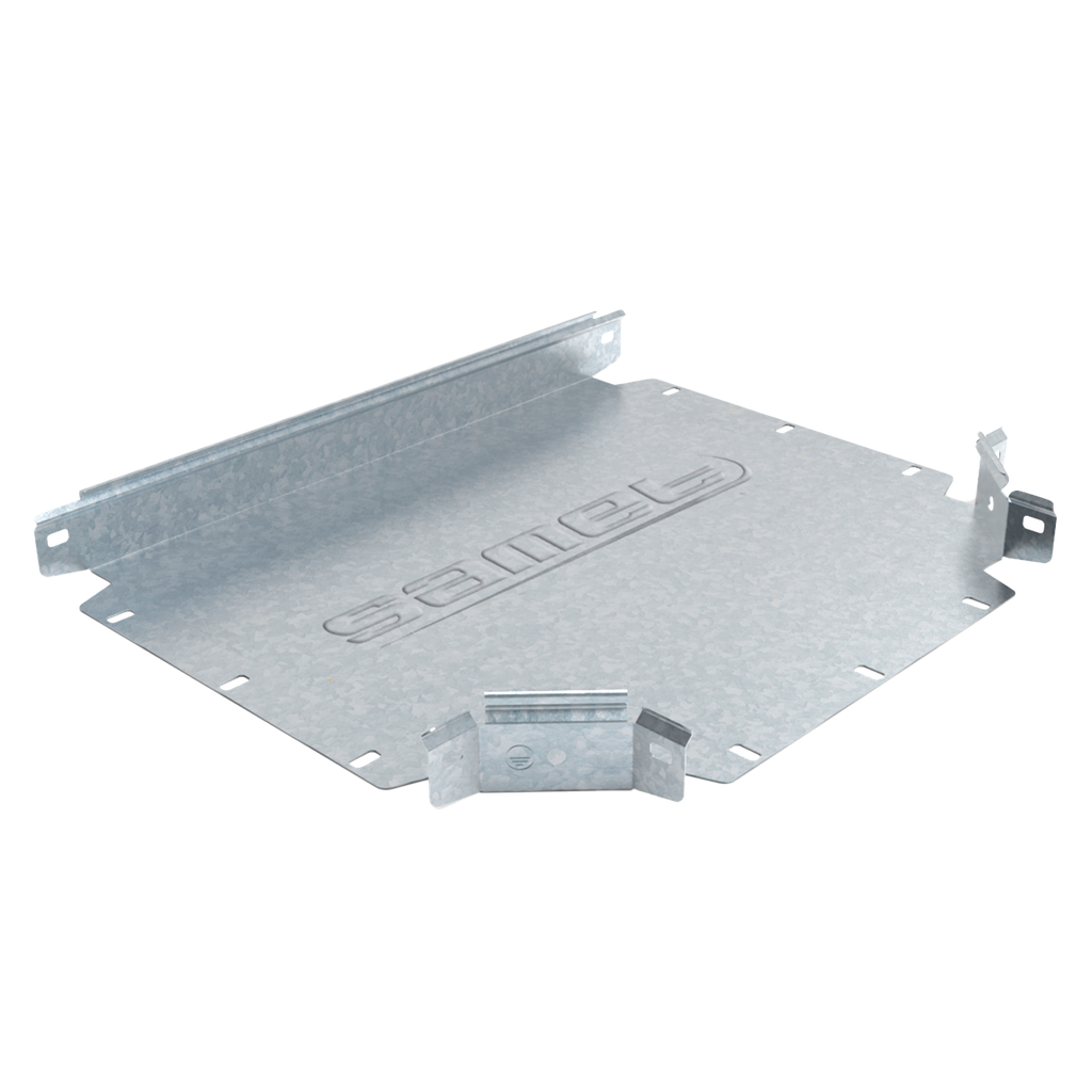 [22730] Union Cruz Perforada Zingrip Smarttray 200mm Ala 50mm Espesor 0,7mm Chapa Zincada Samet