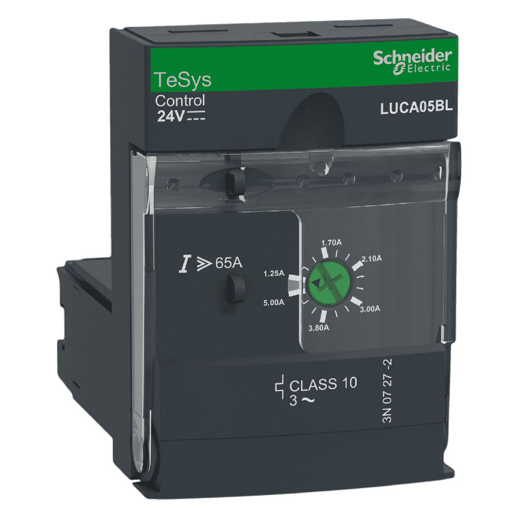 [22951] Unidad de Control Electrónico Tesys U 220/380VCA Tension Comando 24VCC Tension Empleo Hasta 690VCA Schneider Electric