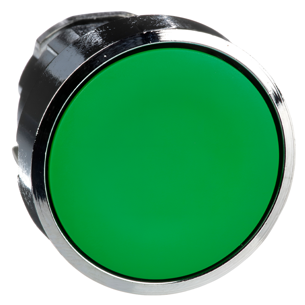 [23955] Cabezal Pulsador XB4 Metálico S/Soporte Verde Schneider Electric
