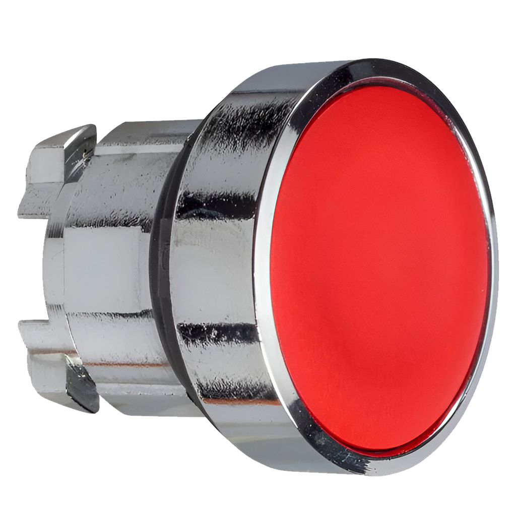 [23956] Cabezal Pulsador XB4 Metálico S/Soporte Rojo Schneider Electric