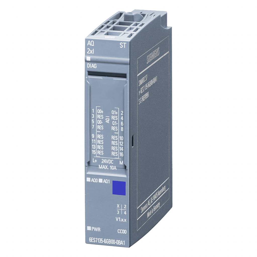 Módulo S7-1500SP/ET200SP 2SD Conect. Aliment. Bus/Distribución Bus Montaje Acople 24VCC Siemens