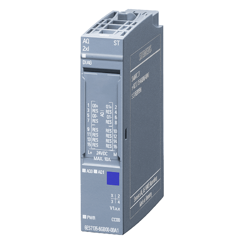 [24930] Módulo S7-1500SP/ET200SP 2SD Conect. Aliment. Bus/Distribución Bus Montaje Acople 24VCC Siemens