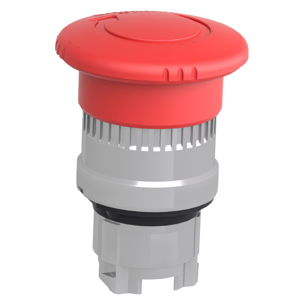 [25961] Pulsador Hongo Emergencia XB4 Rojo Metal S/Contactos Integrados Schneider Electric