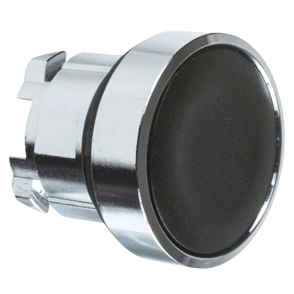 [25963] Cabezal Pulsador XB4 Metálico S/Soporte Negro Schneider Electric