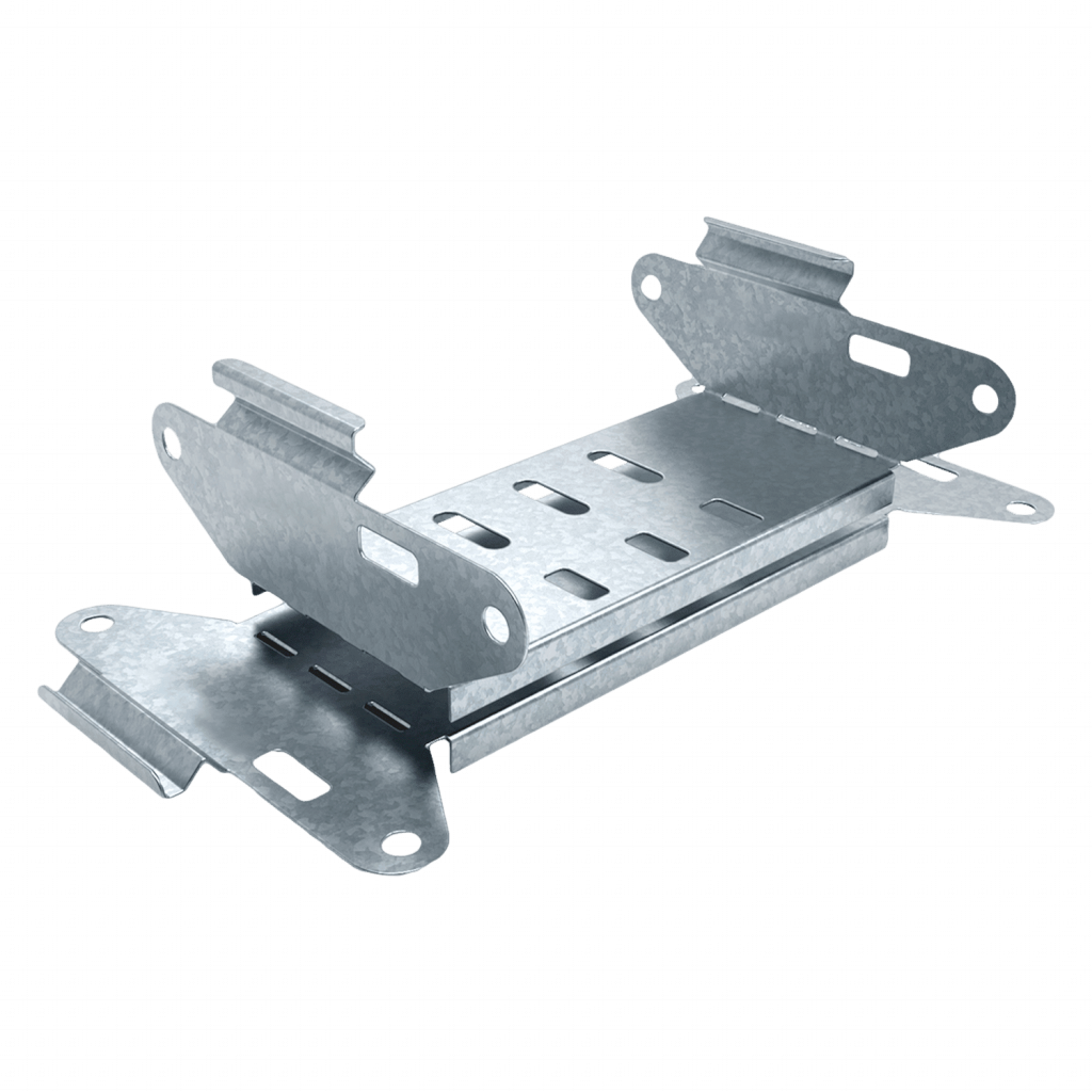 [26122] Eslabon Universal P/Curva Vertical Ancho 150mm Ala 50mm Espesor 0,7mm Chapa Zincada Samet