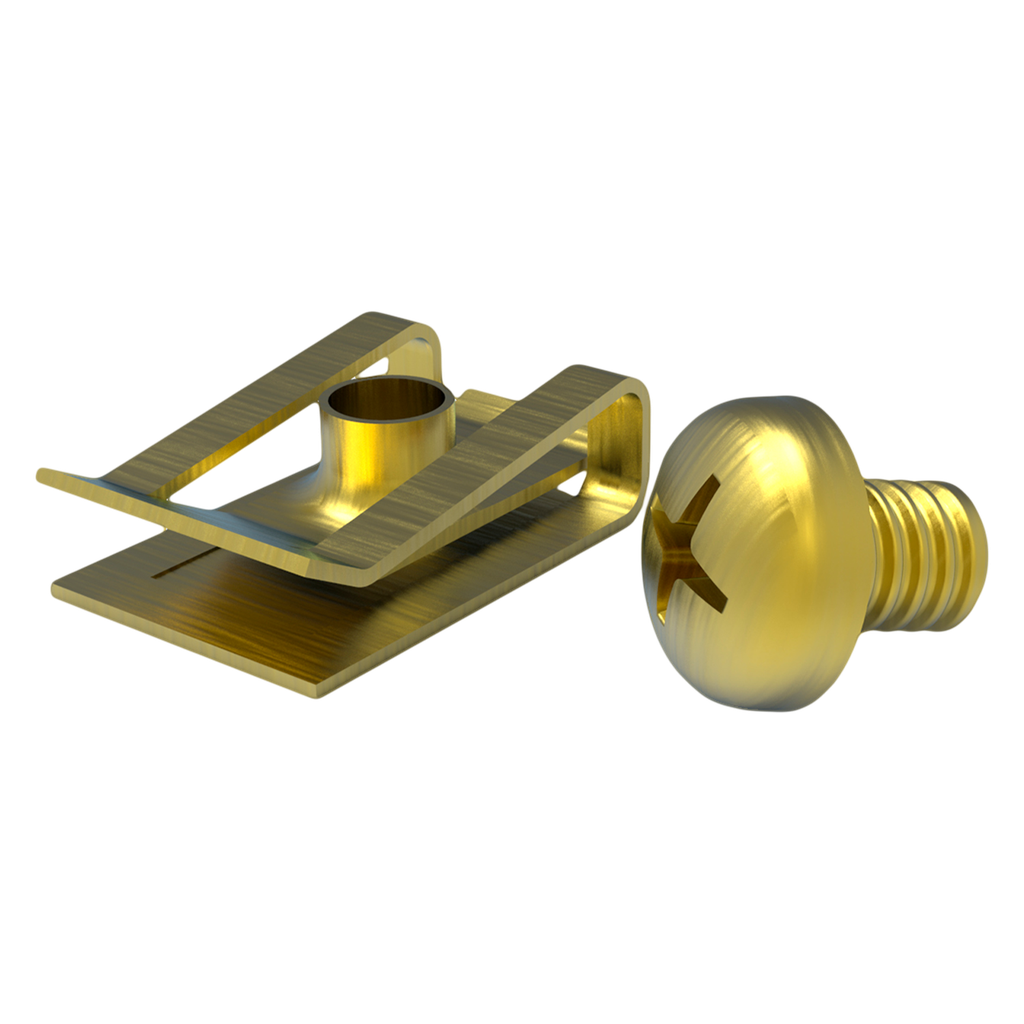 [27437] Juego Buloneria P/Tapa Smarttray 1/4" Hierro Zincado Samet