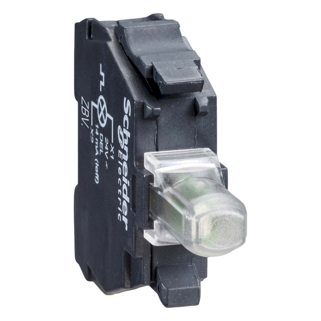 Bloque Led XB4-XB5 24VCC/CA Blanco Schneider Electric
