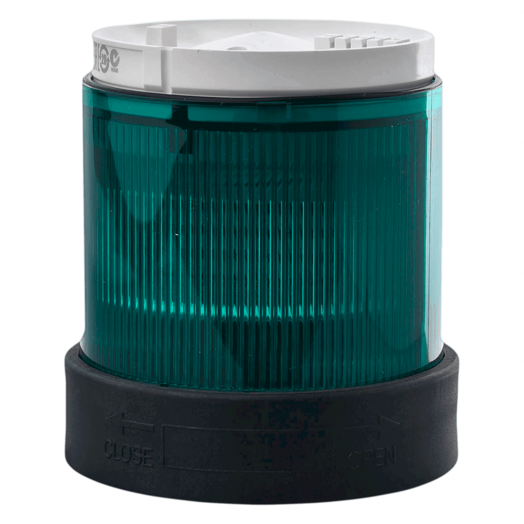 [28418] Elemento de Luz XVB P/Columna Verde 220V S/Lampara Schneider Electric